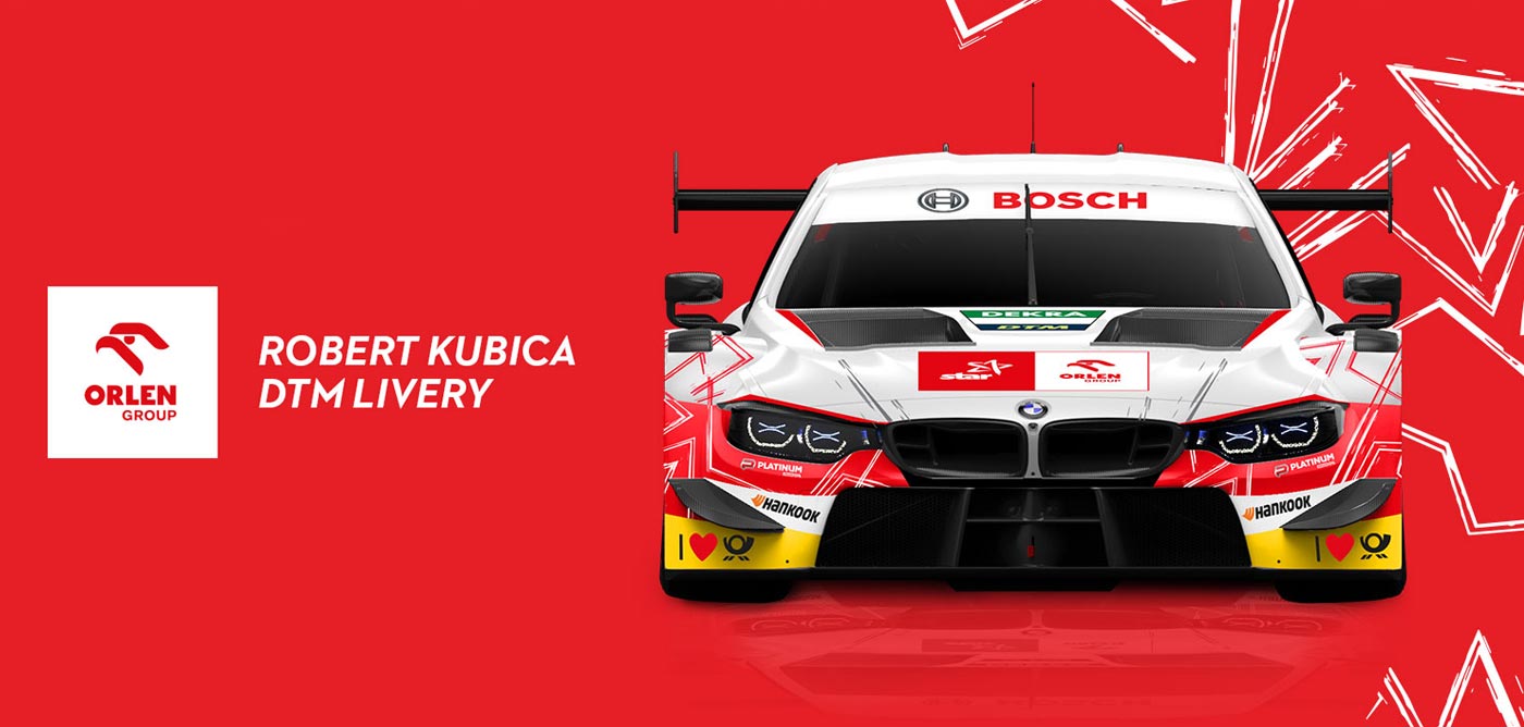 Robert Kubica 88 DTM banner