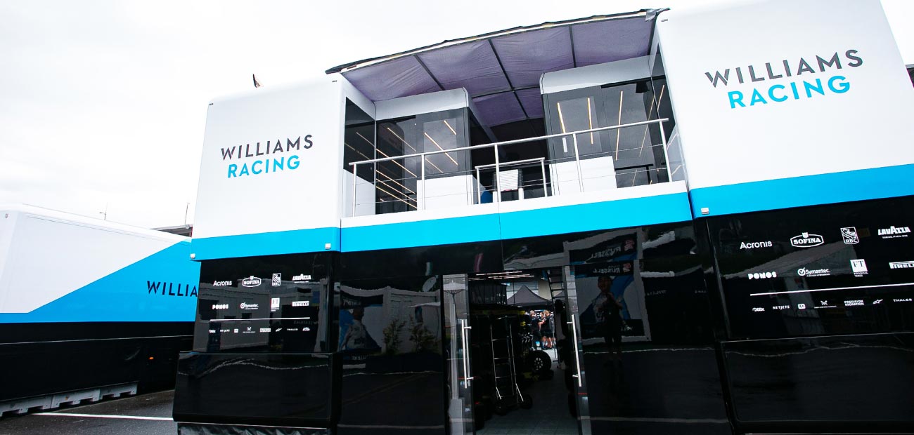 Williams Racing Garage 2020 - 2021 2