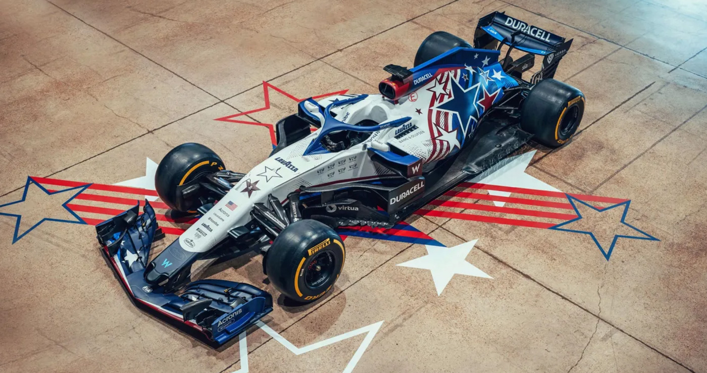 Williams Racing USA livery